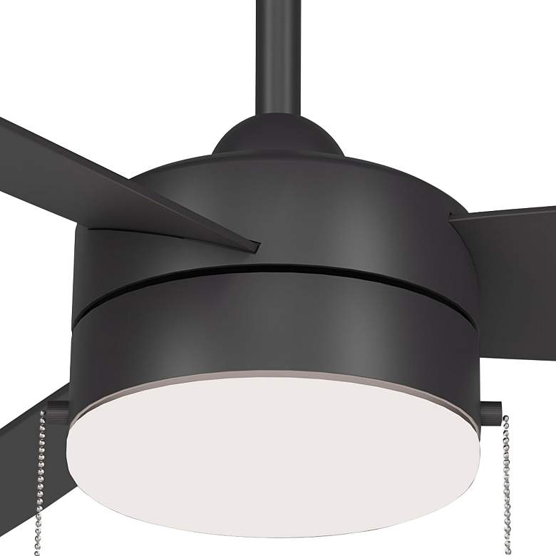 Image 3 54" Minka Aire Airetor III Coal Finish LED Ceiling Fan with Pull Chain more views