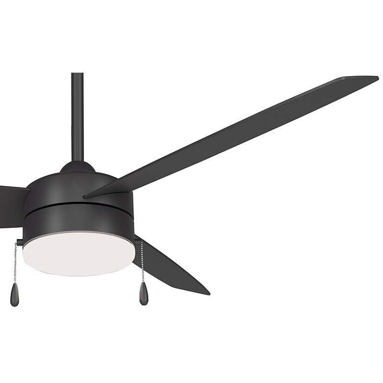 Image 4 54" Minka Aire Airetor III Coal Finish LED Ceiling Fan with Pull Chain more views