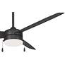 54" Minka Aire Airetor III Coal Finish LED Ceiling Fan with Pull Chain