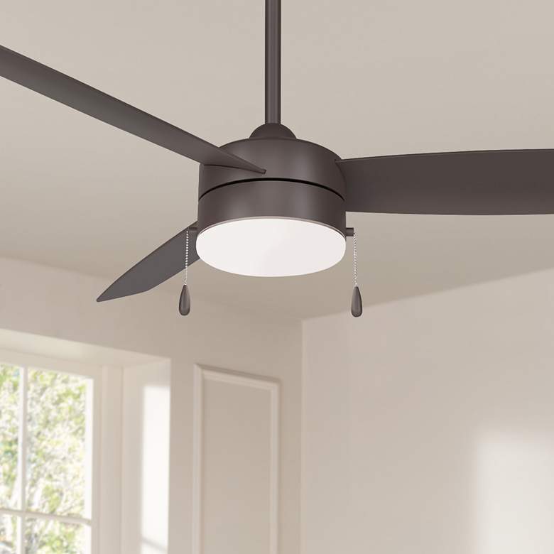 Image 1 54" Minka Aire Airetor III Oil-Rubbed Bronze LED Ceiling Fan