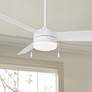 1_54" Minka Aire Airetor III White LED Ceiling Fan with Pull Chain