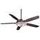 54" Minka Aire Airus Brushed Nickel Ceiling Fan