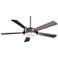 54" Minka Aire Brushed Nickel Como™ Ceiling Fan