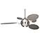 54" Minka Aire Cirque Brushed Nickel Ceiling Fan