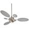 54" Minka Aire Cirque Brushed Nickel LED Ceiling Fan with Wall Control