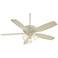 54" Minka Aire Classica 3-Light Provencal Blanc Ceiling Fan