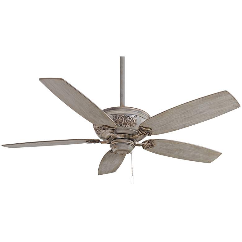 Image 2 54 inch Minka Aire Classica Driftwood Finish Pull Chain Ceiling Fan