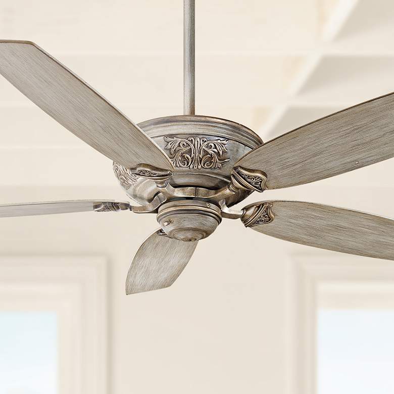 Image 1 54 inch Minka Aire Classica Driftwood Finish Pull Chain Ceiling Fan