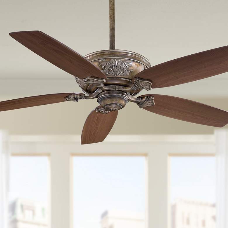Image 1 54 inch Minka Aire Classica French Beige Pull Chain Ceiling Fan