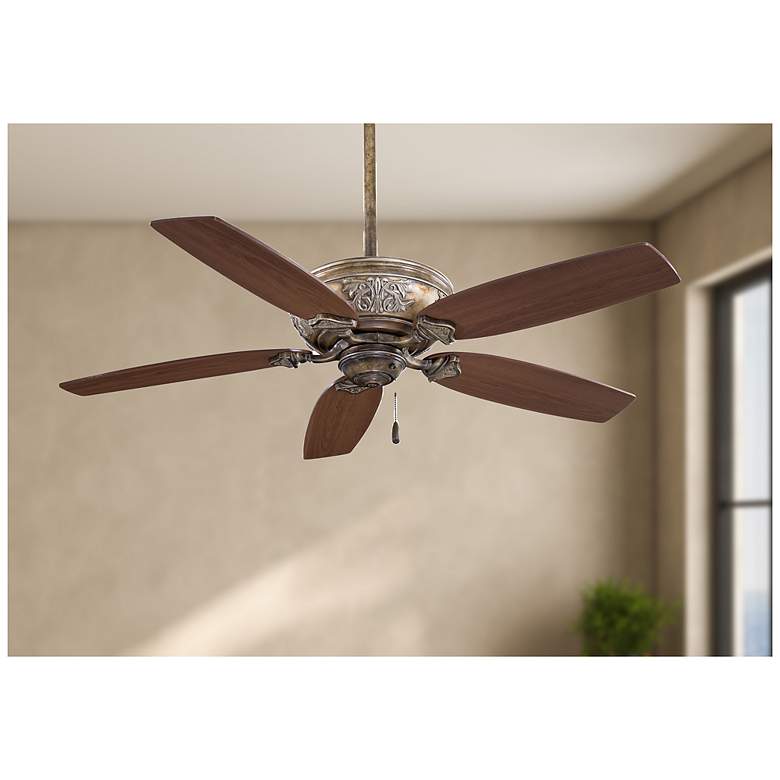 Image 5 54" Minka Aire Classica French Beige Pull Chain Ceiling Fan more views