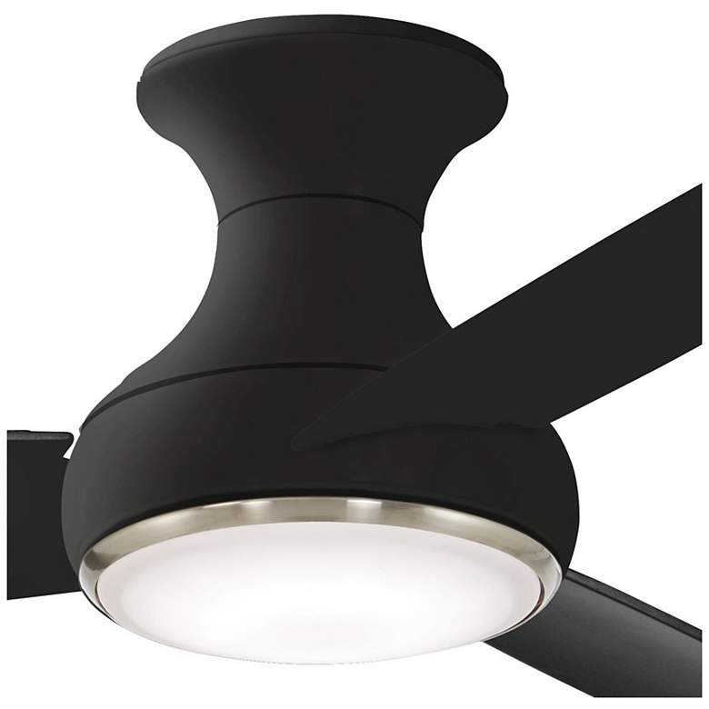 Image 6 54" Minka Aire Concept III Coal LED Wet Hugger Smart Ceiling Fan more views