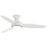 2_54" Minka Aire Concept III White Wet Rated Modern Hugger Smart Fan