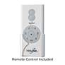 4_54" Minka Aire Concept III White Wet Rated Modern Hugger Smart Fan more views