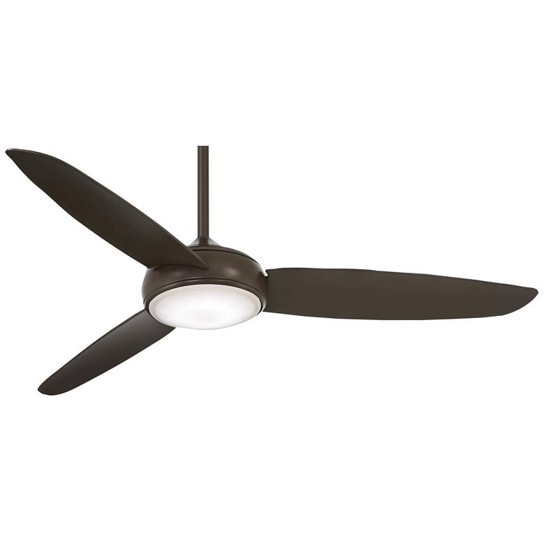 Image 2 54" Minka Aire Concept IV Bronze LED Wet Rated Smart Ceiling Fan