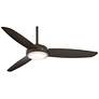 54" Minka Aire Concept IV Bronze LED Wet Rated Smart Ceiling Fan