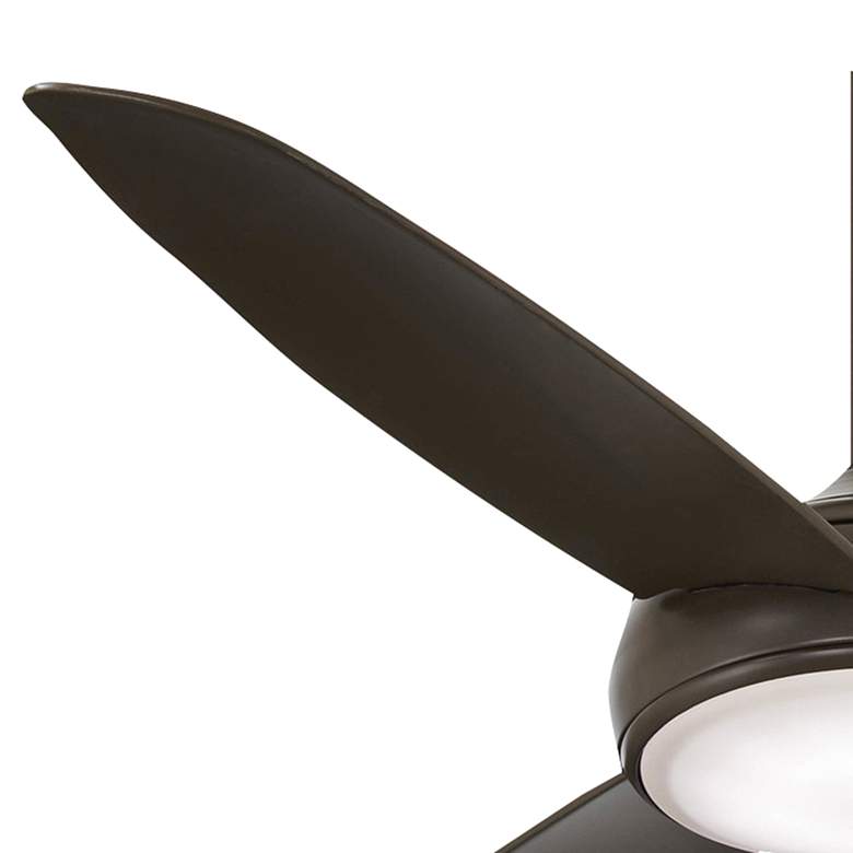 Image 4 54" Minka Aire Concept IV Bronze LED Wet Rated Smart Ceiling Fan more views