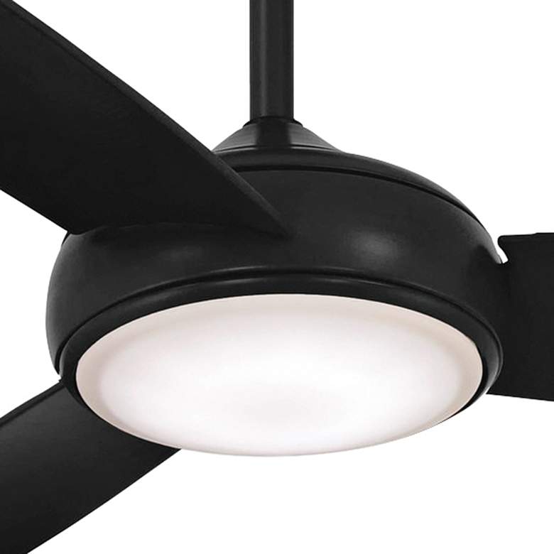 Image 3 54" Minka Aire Concept IV Coal LED Wet Rated Smart Ceiling Fan more views