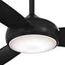 54" Minka Aire Concept IV Coal LED Wet Rated Smart Ceiling Fan