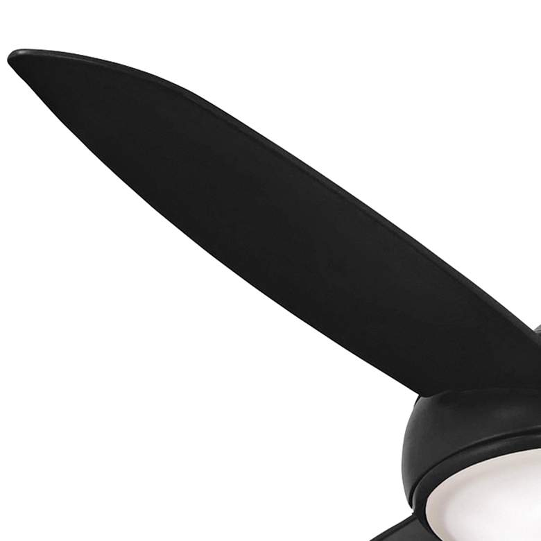 Image 4 54" Minka Aire Concept IV Coal LED Wet Rated Smart Ceiling Fan more views