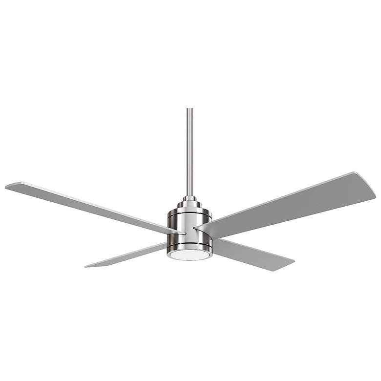 Image 3 54" Minka Aire Falco Brushed Nickel LED Indoor Ceiling Fan