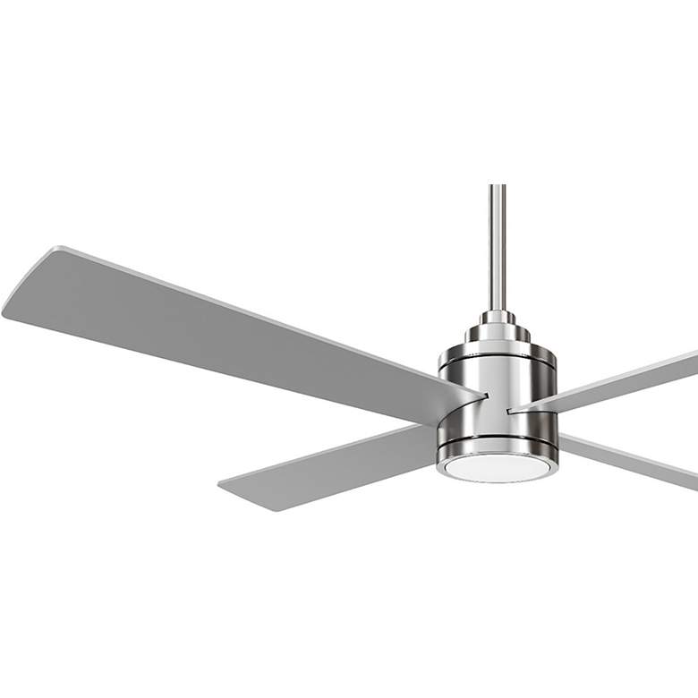 Image 5 54" Minka Aire Falco Brushed Nickel LED Indoor Ceiling Fan more views