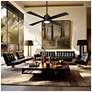 3_54" Minka Aire Falco Coal Black LED Indoor Ceiling Fan more views