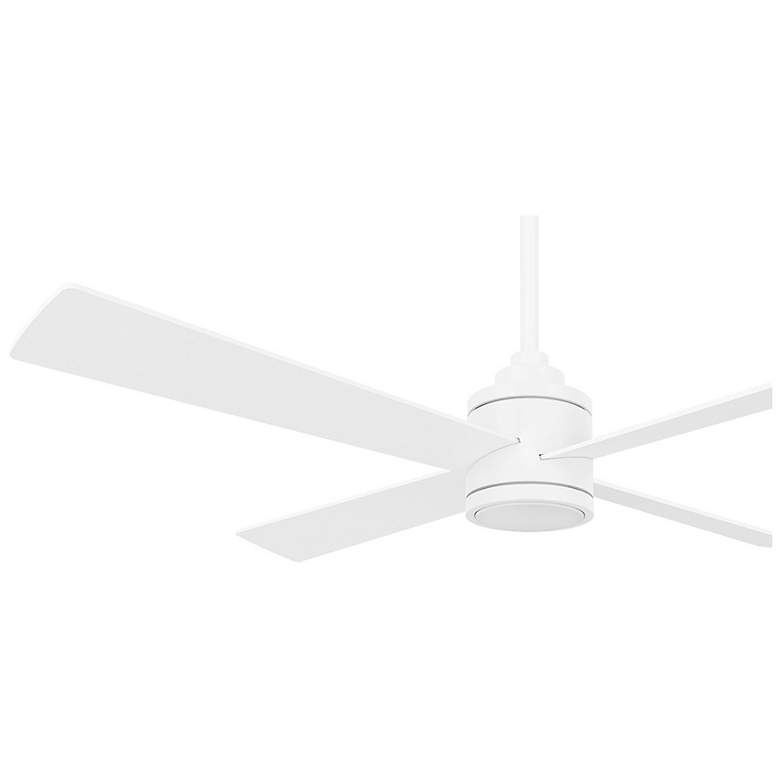 Image 5 54" Minka Aire Falco Flat White LED Indoor Ceiling Fan more views