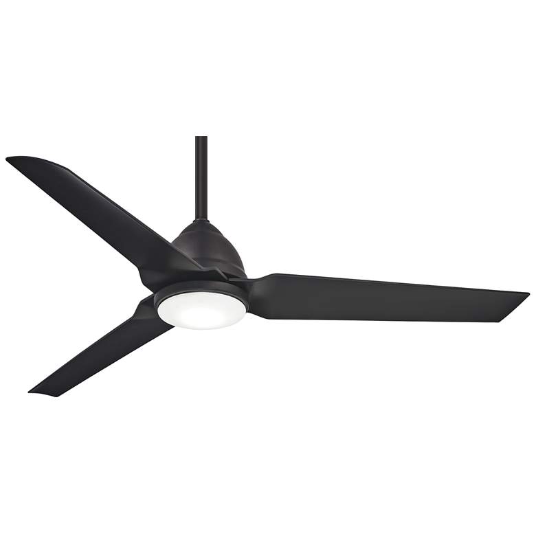 54 inch Minka Aire Java Coal Indoor-Outdoor LED Ceiling Fan with Remote
