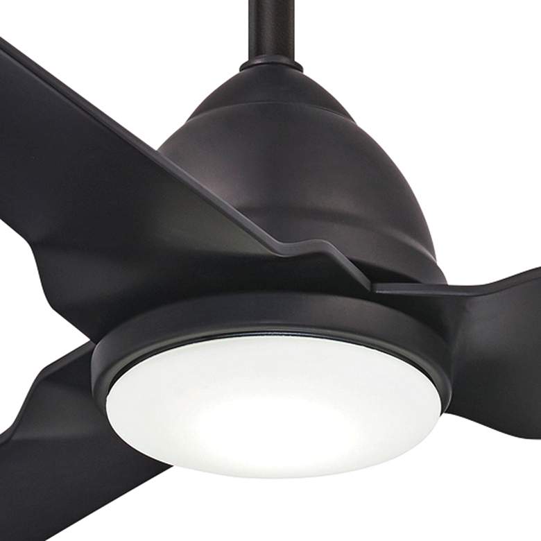 Image 3 54" Minka Aire Java Coal Indoor-Outdoor LED Ceiling Fan with Remote more views