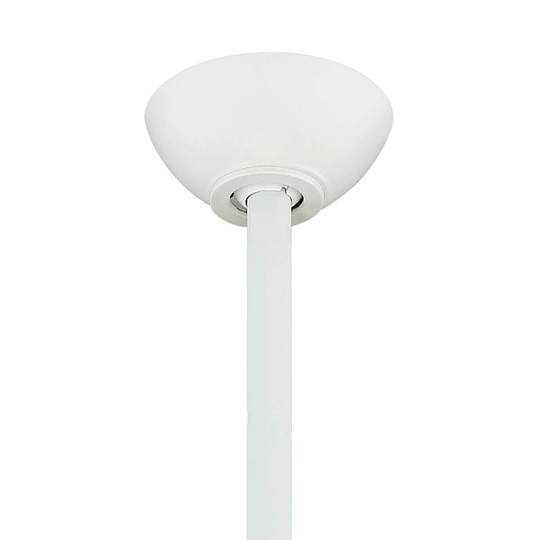Image 4 54" Minka Aire Java Flat White Wet Rated LED Ceiling Fan with Remote more views