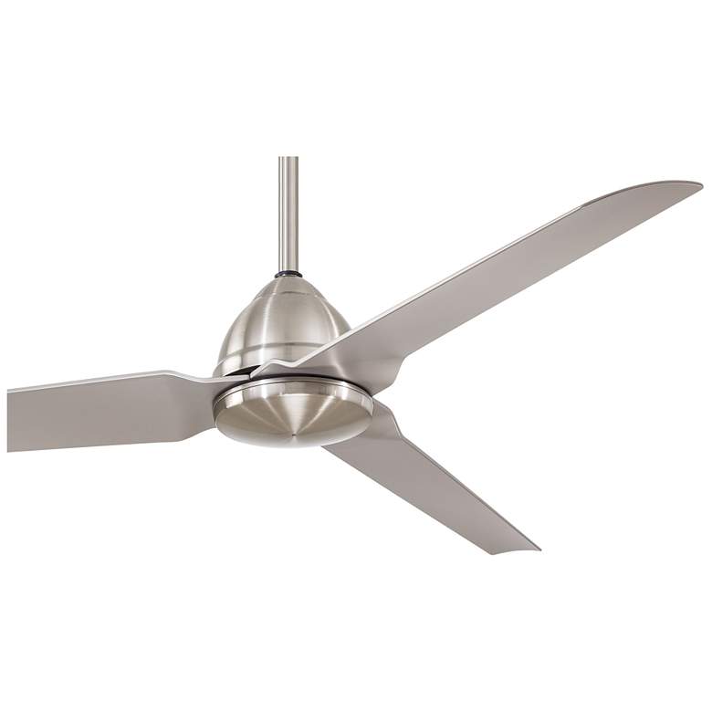 Image 4 54 inch Minka Aire Java Nickel Wet Location Modern Ceiling Fan with Remote more views