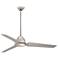 54" Minka Aire Java Polished Nickel Ceiling Fan