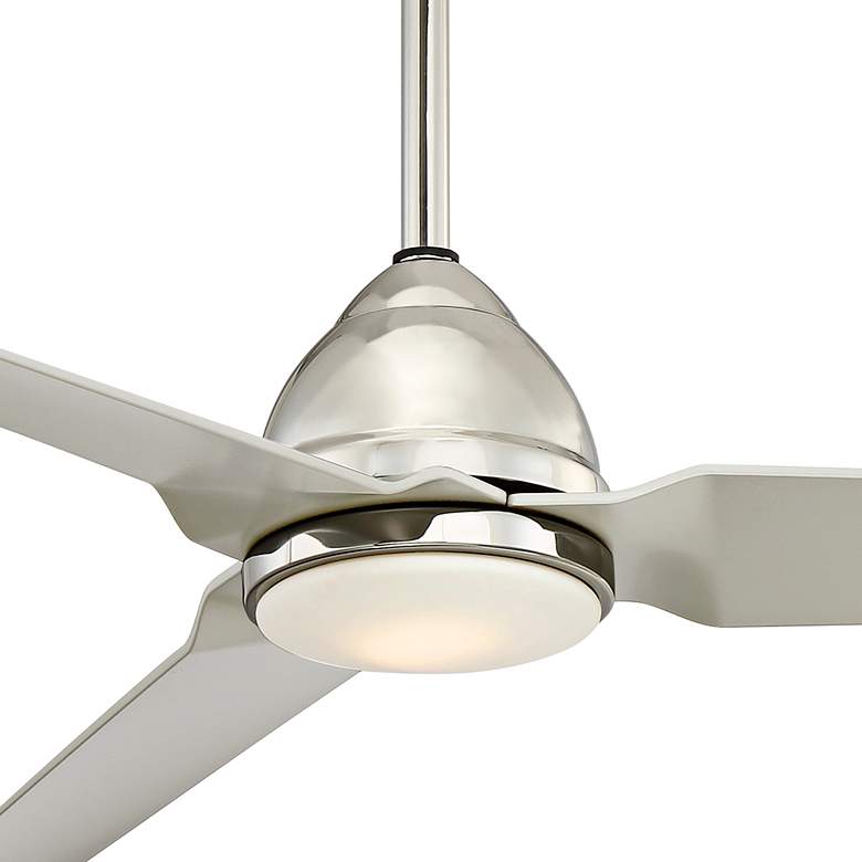 Image 3 54" Minka Aire Java Polished Nickel LED Ceiling Fan with Remote more views
