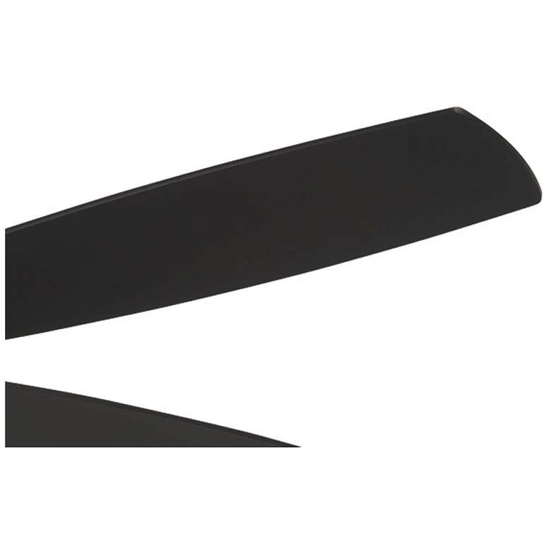 Image 4 54" Minka Aire Lun-Aire Coal Black LED Ceiling Fan with Pull Chain more views