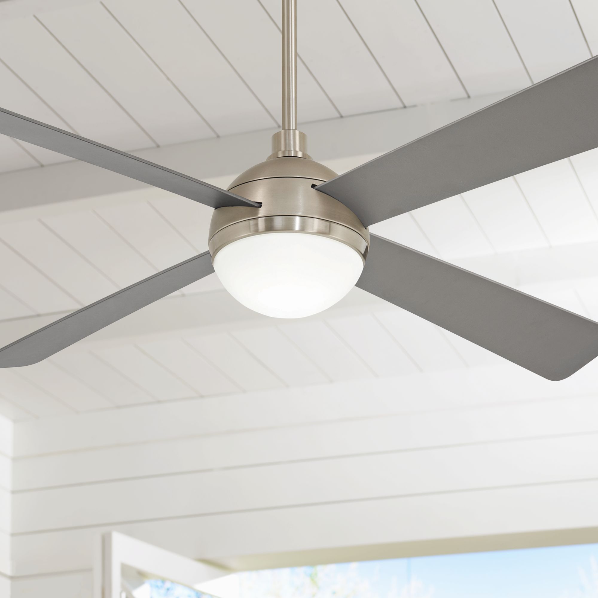 orb ceiling fan with light