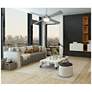6_54" Minka Aire Orb Brushed Steel LED Ceiling Fan with Remote more views