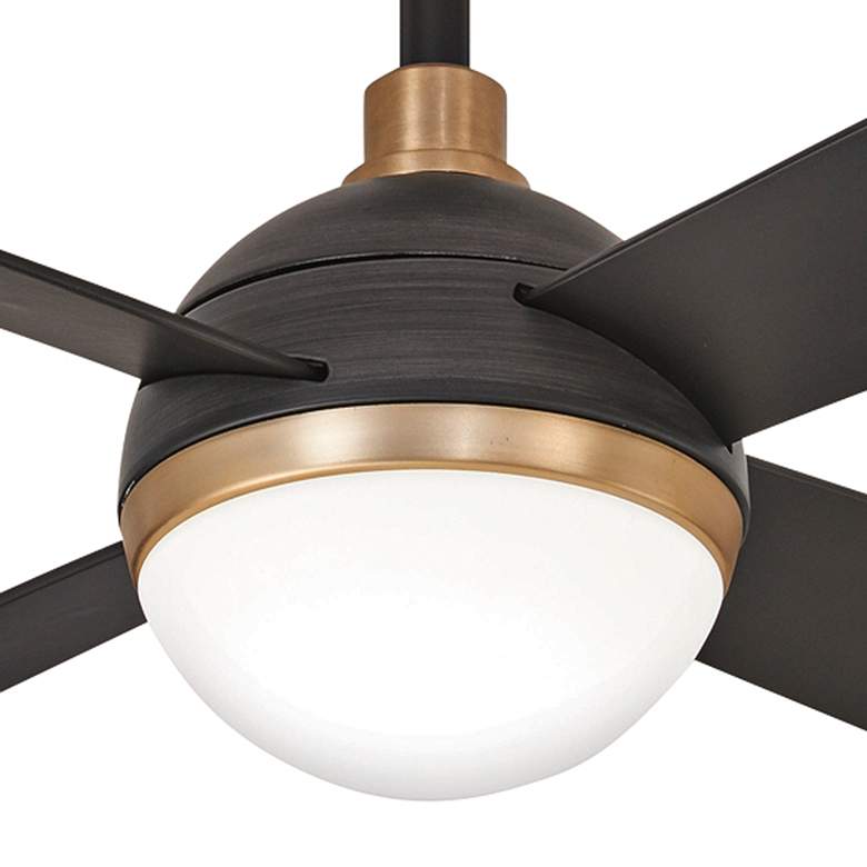 Image 3 54" Minka Aire Orb LED Brushed Carbon Indoor Ceiling Fan with Remote more views