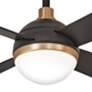 54" Minka Aire Orb LED Brushed Carbon Indoor Ceiling Fan with Remote