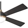 6_54" Minka Aire Orb LED Brushed Carbon Indoor Ceiling Fan with Remote more views