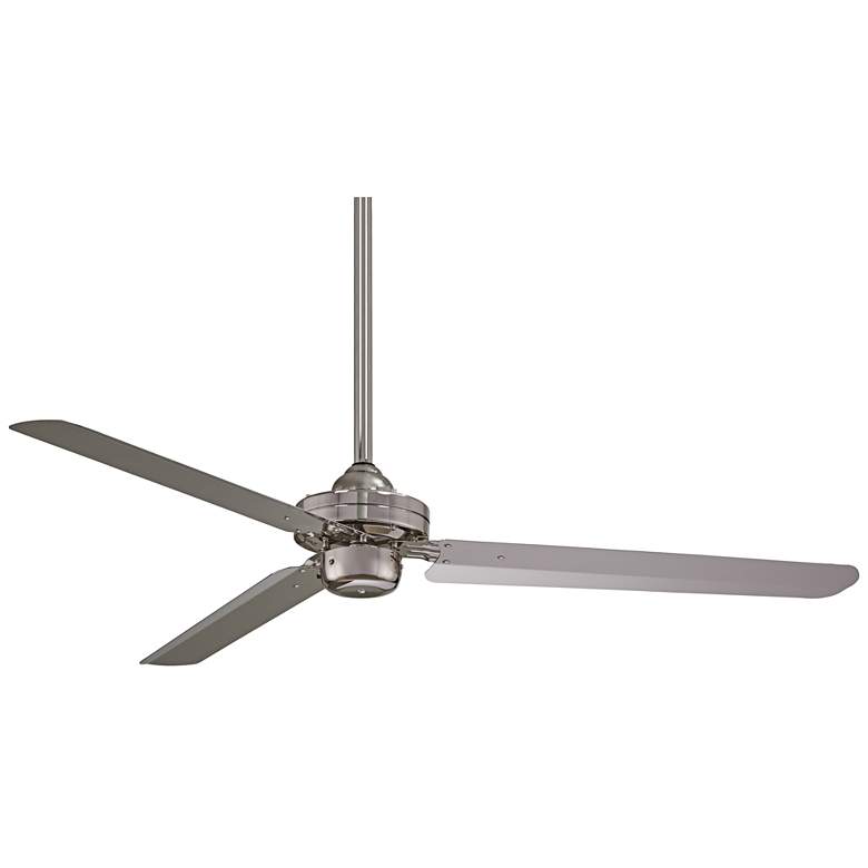 Image 2 54" Minka Aire Steal Brushed Nickel Ceiling Fan with Wall Control