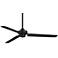 54" Minka Aire Steal Coal Finish 3-Blade Ceiling Fan with Wall Control