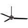 54" Minka Aire Steal Gun Metal Ceiling Fan with Wall Control