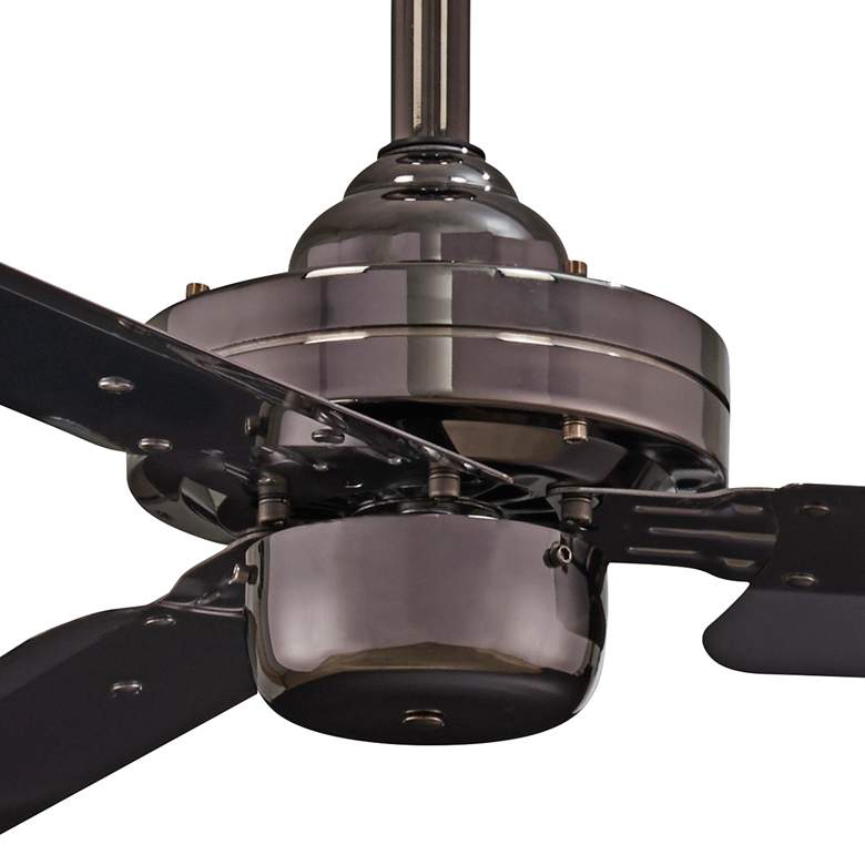 Image 3 54 inch Minka Aire Steal Gun Metal Ceiling Fan with Wall Control more views