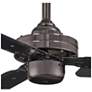 54" Minka Aire Steal Gun Metal Ceiling Fan with Wall Control