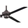 54" Minka Aire Steal Gun Metal Ceiling Fan with Wall Control