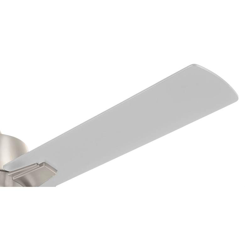Image 3 54" Minka Aire Stout Brushed Nickel LED Ceiling Fan with Remote more views