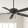 54" Minka Aire Sundowner Textured Coal Outdoor Pull Chain Ceiling Fan