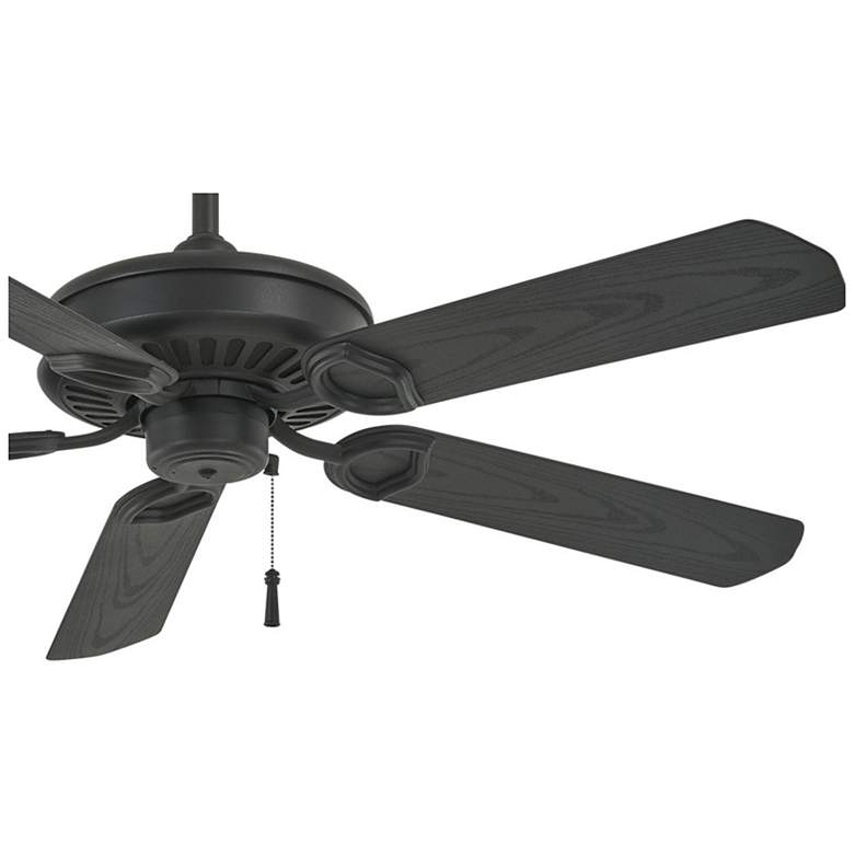 Image 4 54" Minka Aire Sundowner Textured Coal Outdoor Pull Chain Ceiling Fan more views