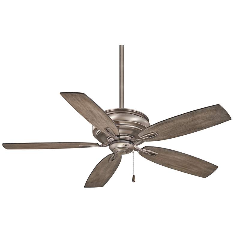 Image 2 54" Minka Aire Timeless Burnished Nickel Pull Chain Ceiling Fan
