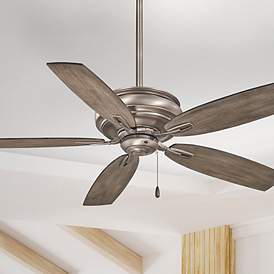 Image1 of 54" Minka Aire Timeless Burnished Nickel Pull Chain Ceiling Fan